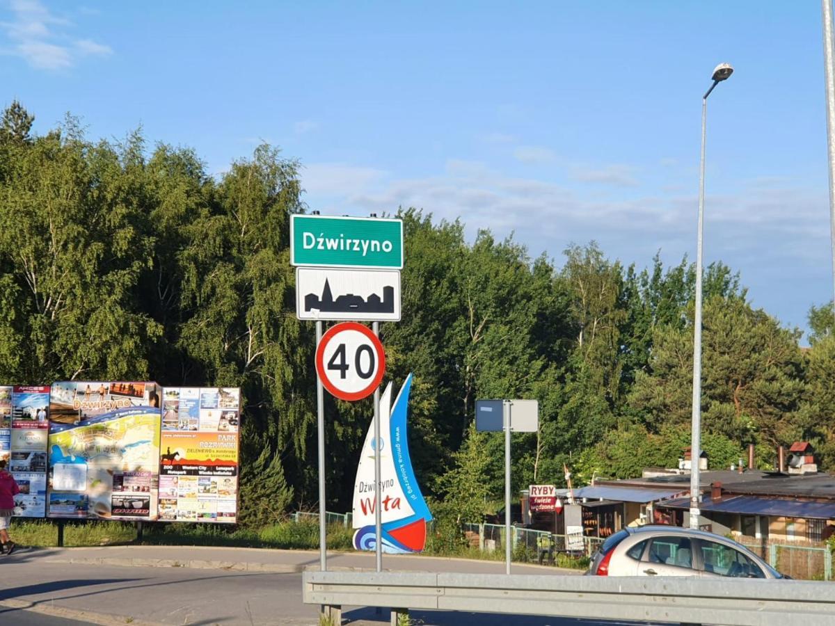 Pokoje Goscinne Motylek Dźwirzyno Kültér fotó